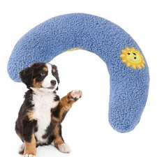 Pet Sleeping Pillow Soft Fluffy Dog Cat U-shaped Pillow Calming Toy Pets HOT