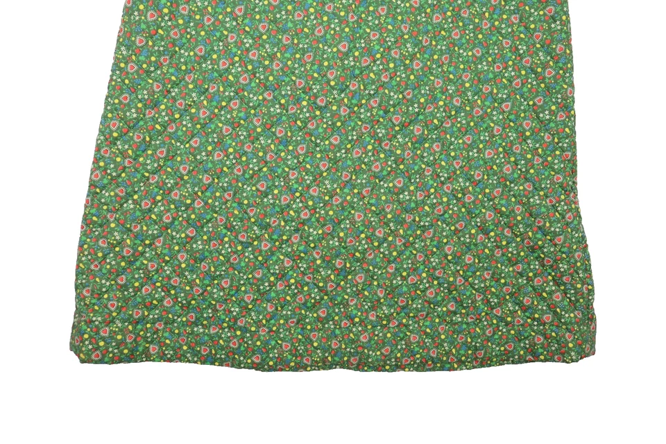 Maxi Falda Larga Acolchada Floral De Colección Años 70 Para Mujer 6 Pequeña Cottage Core Prairie Foto 2 de 4