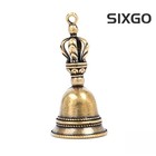 4.8cm Brass Handicraft die-casting Drop Wind Bell Tibetan Bronze Bell Creative