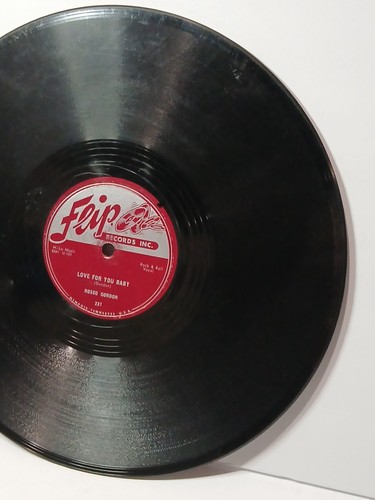 FLIP RECORDS 78 ROSCO GORDON - LOVE FOR YOU BABY / THE CHICKEN Memphis Blues - Bild 4 von 4