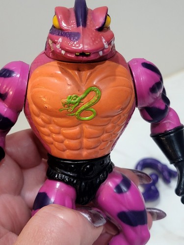Tung Lashor 100% Complete He-Man Masters of the Universe MOTU Mattel 1983 Figure - Picture 8 of 9