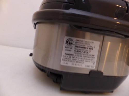 NS-TSC10 5-1/2-Cup (Uncooked) Micom Rice Cooker and Warmer, 1.0-Liter - Picture 7 of 9