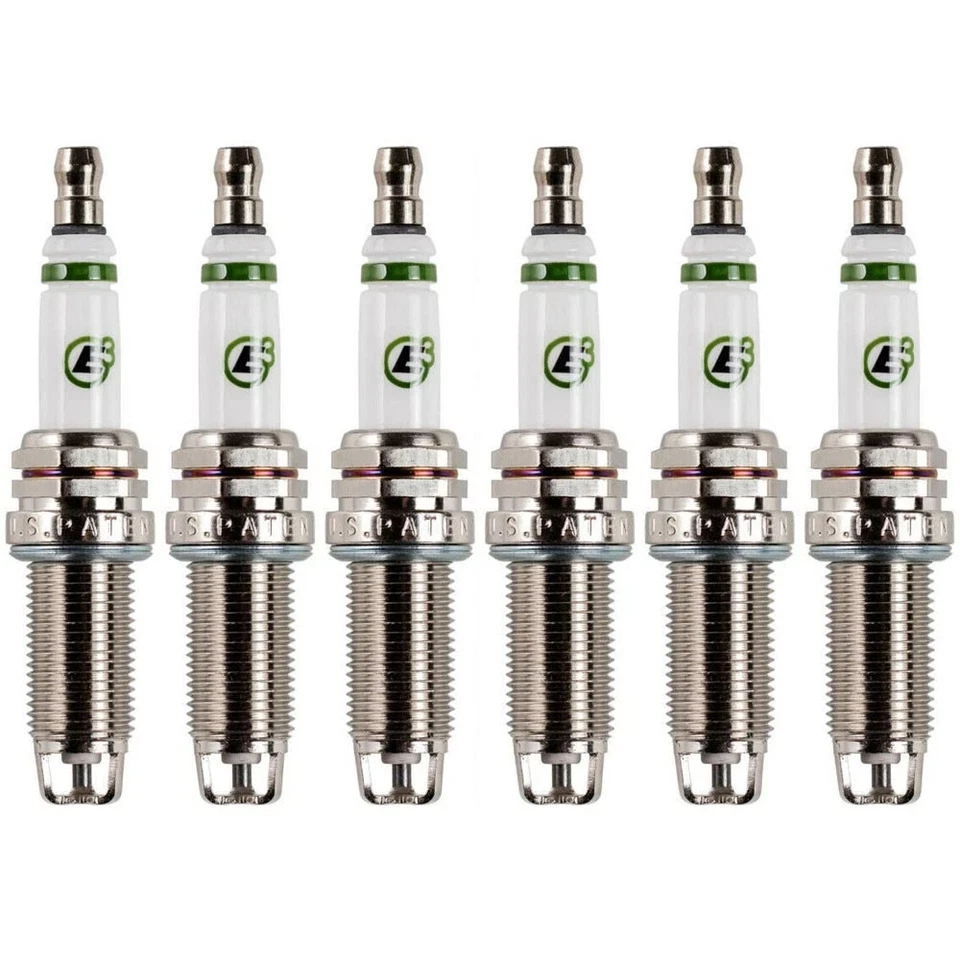 6x E3 E3.68 Spark Plugs for XP5325 SK20HR11 SK20HPRL11 SK16HR11 SILFR6C11 Nissan - Image 2 of 4