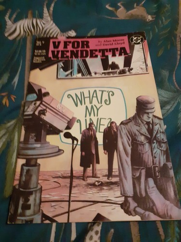 V FOR VENDETTA #5 DC Comics 1988