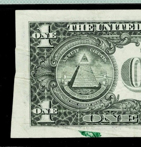Paper Jam Error Fr. 1911-F $1 1981 FR Note~PMG CHOICE VERY FINE 35 - Picture 3 of 3