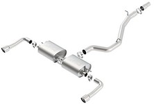 Borla 140682 Cat-Back Exhaust System S-Type Dual Split Rear Exit for Audi A3