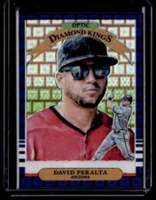 2019 Donruss Optic Pandora Purple Prizm David Peralta 88/99 Arizona Diamondbacks