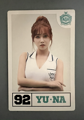 AOA ユナ　公式フォトカード　Heart Atack AOA 에이오에이 - HEART ATTACK | YUNA 유나 PHOTO CARD | eBay
