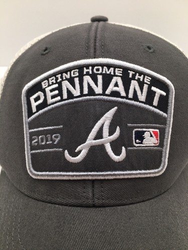 Gorra de camionero de malla con cierre a presión Atlanta Braves 2019 "Bring home the Pennant" '47 - Imagen 3 de 11