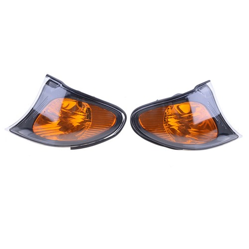 Yellow Corner Light Turn Signal Lamp For BMW 2002-2005 E46 4D/5D Sedan 325i - Picture 4 of 9