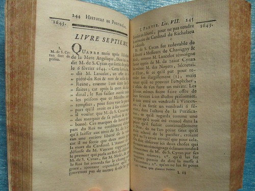 CLEMENCET : HISTOIRE GENERALE DE PORT-ROYAL, 1755/1757. 7 vol. (sur 10). - Picture 7 of 12