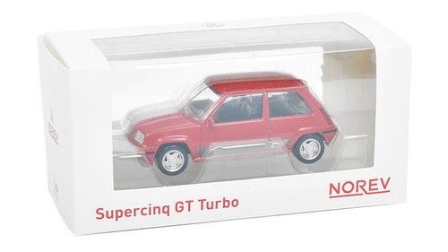 Norev 1988 Renault 5 Supercinq GT Turbo Ph II Red 1:43 US IMPORT DUTIES PAID - Picture 8 of 8