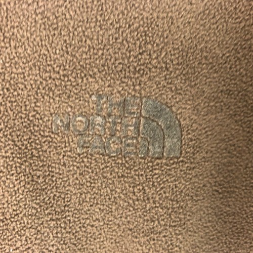 The North Face 1/4 Zip Pullover Sweater M Medium Long Sleeve Logo Brown Women's - Picture 6 of 12