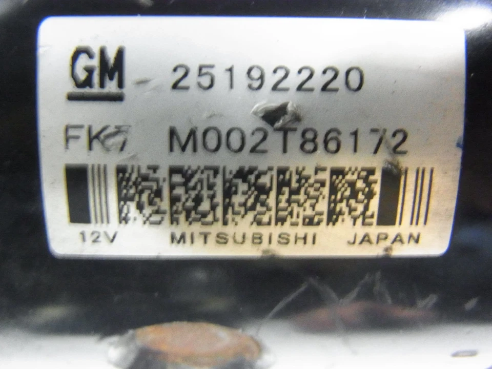 Starter 25192220 Vauxhall Antara 2,2CDTI 41TKM A22DM Captiva Z22D1 120kW Starter - Image 4 of 4