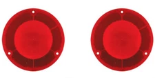 1967-'72 Chevrolet Stepside Truck OEM Replacement Tail Light Lens LH RH Pair