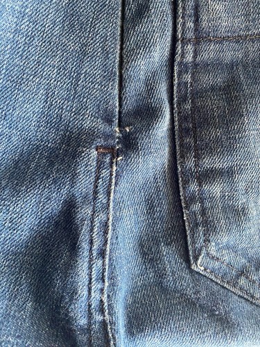 Jeans blu skinny imitazione di Cristo taglia 24 vintage - Foto 14 di 20