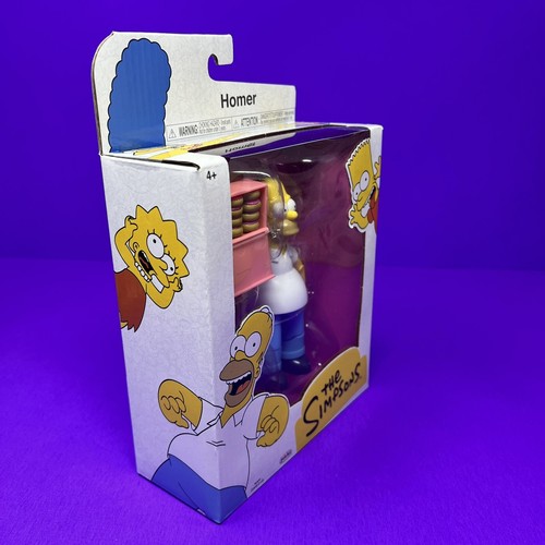 The Simpsons Homer w/ Dozen Donuts 5" Figure 2024 New Sealed Jakks Pacific - Picture 12 of 24