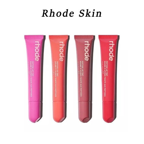 Rhode Skin Jelly Bean Peptide Lip Tint 4 pezzi Jelly Lip Balm 0,3 once/10 ml nuovo con scatola - Foto 6 di 6
