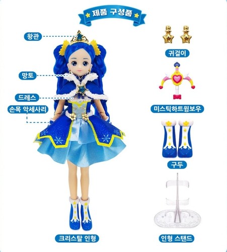 Muñeca princesa adolescente Secret Catch 6 tipos juguete coreano Romi flora corazón Crysta - Imagen 9 de 29