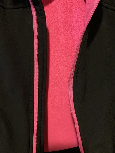 So Girls Black/Pink Jacket Size Xs/S Size 7/8 - Picture 2 of 2