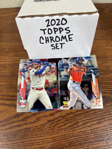 2020 Topps Chrome Complete Set 1-200
