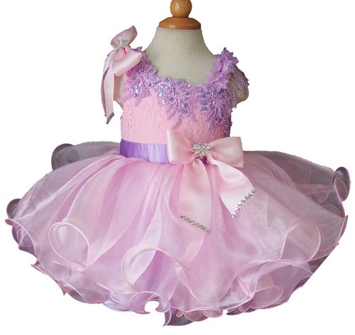 Jenniferwu Baby Girl Dress Lace Pageant Party Wedding Tull Dress 12-18M