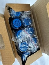 10 Blue 12V YuCo YC-22 22mm AC LED Pilot Panel Indicator Light