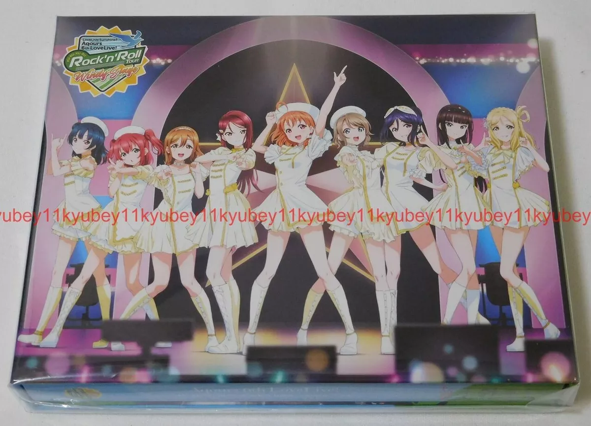 Aqours 6th LoveLive KU-RU-KU-RU Rock 'n' Roll TOUR WINDY Blu-ray Memorial Box