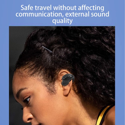 Open Ear Earbuds Smart Clip On Headphones Touch Control Waterproof enjoyable - Picture 10 of 12