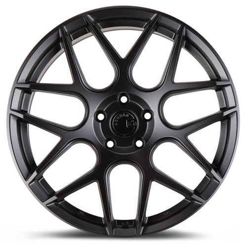 19x9.5 Aodhan AFF2 5x114.3 +35 Flow Forged Matte Black Wheels (Set of 4) - Bild 2 von 3