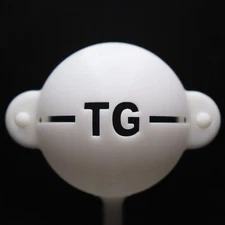 Custom Initials Golf Ball Stencil Marker | Horizontal Alignment Putting Aid