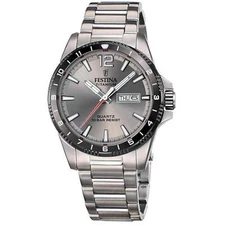 Festina F20698/1 Men's Grey Dial Titanium Watch