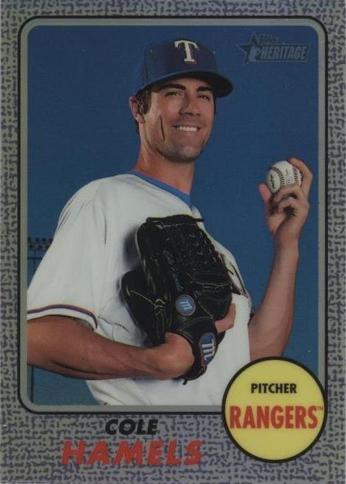 2017 Topps Heritage - Cole Hamels #THC-473 - 1 of 1