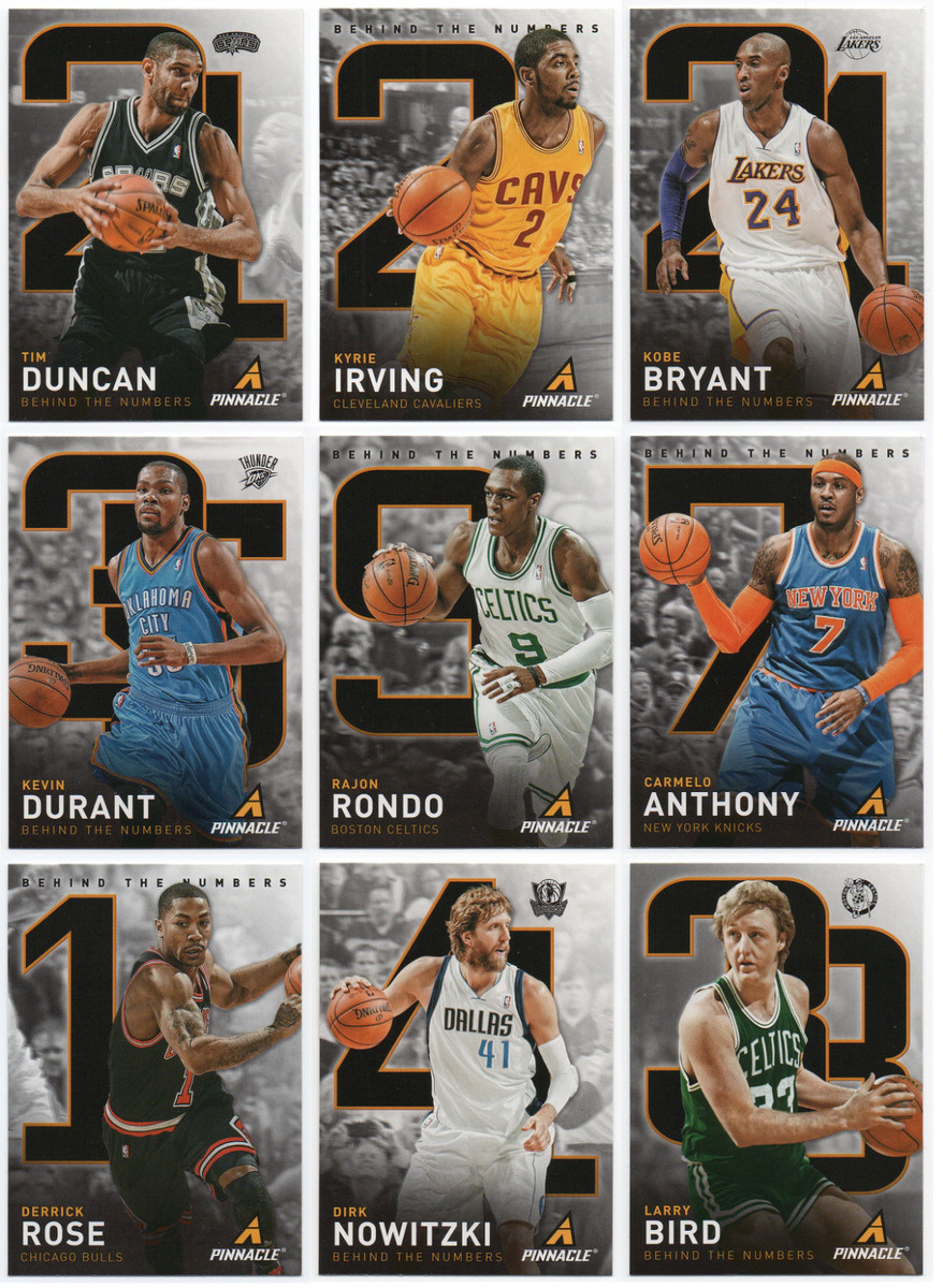 2013-14 Pinnacle Behind the Numbers - Pick Any