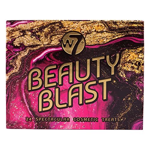 W7 Beauty Blast Advent Calendar 2022 24 Individually Boxed High 