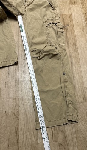Polo Ralph Lauren Pants Women's Khaki Cargo Pants Outdoor Zip Sz 14 - Picture 7 of 12