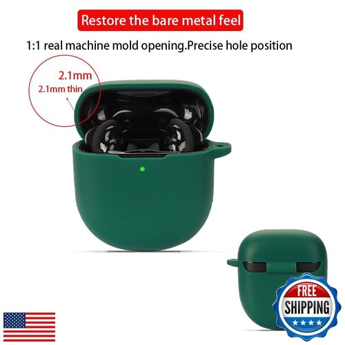Case Cover Compatible with Bose QuietComfort Earbuds II, Protective Silicone - Picture 5 of 5