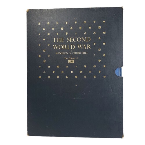 The Second World War by Winston Churchill 2 Volume Time Life Box Set 1959