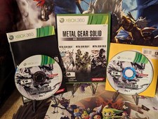 Metal Gear Solid HD Collection (Microsoft Xbox 360, 2011) CIB Tested & Working