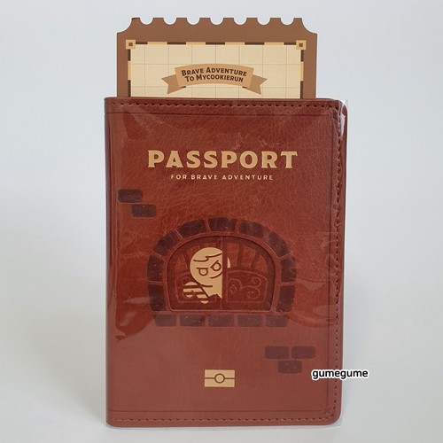 Cookie Run Kingdom Brave Adventure Kit Plush Passport Case Sticker Poster Tinbag - Picture 10 of 12