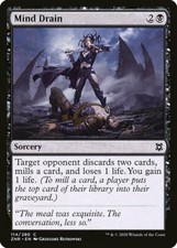 MTG Zendikar Rising C Mind Drain 114 PLAYSET x4 4x