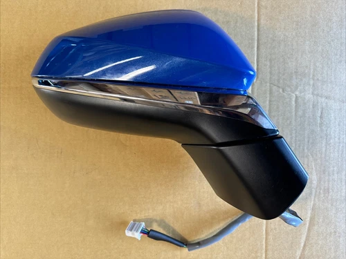 LEXUS NX350H NX350 NX250 NX450H NX RIGHT SIDE DOOR MIRROR BLUE PEARL BLIND OEM