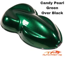Candy Pearl Green Quart with Reducer (Candy Midcoat Only) Car Auto Paint Kit