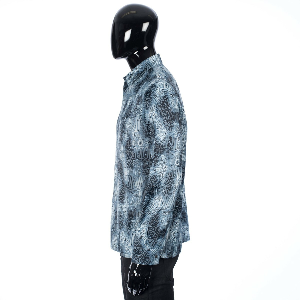 DIOR x SHAWN STUSSY 1950$ Long Sleeve Button Down Shirt