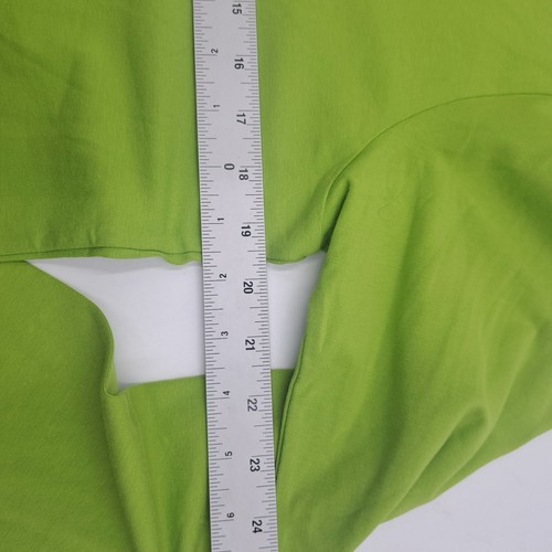 Camisa Westbound Mujer PM Pequeña Verde Elastizada Cuello Redondo Manga Larga Blusa De Colección - Imagen 5 de 7