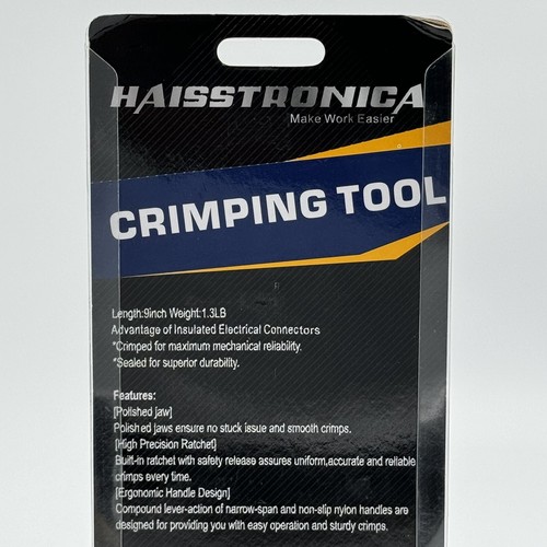 Haisstronica Wire Stripper and Crimping Tool AWG 24-10 Automatic Stripper Tool. - Picture 8 of 12