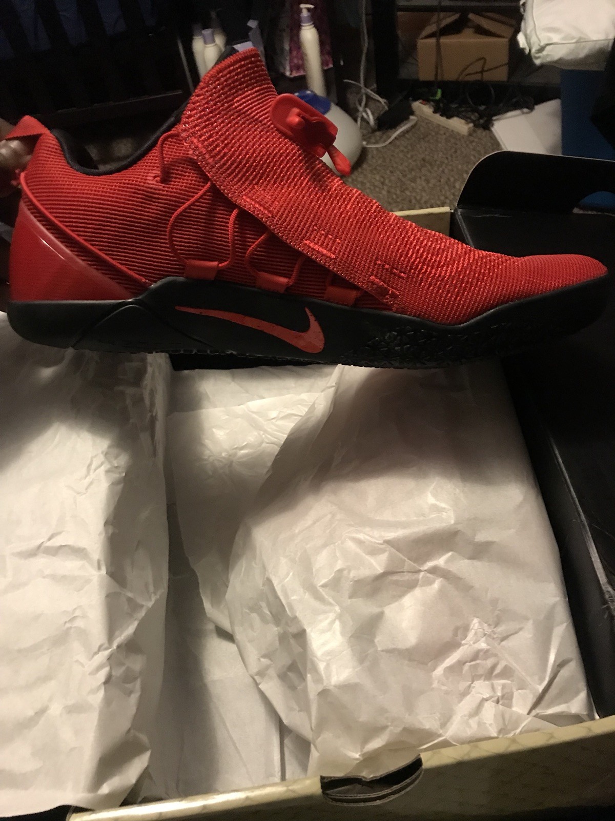 NEW Nike Kobe A.D. NXT NXT NXT Size 13 Black Crimson 882049-600 0d5455 NEW Nike Kobe A.D. NXT NXT NXT Size 13 Black Crimson 882049-600 0d5455