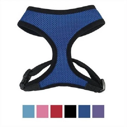 Dog Harness Bulk Packs Anti Pull Colorful Breathable Mesh Chest Plate Control