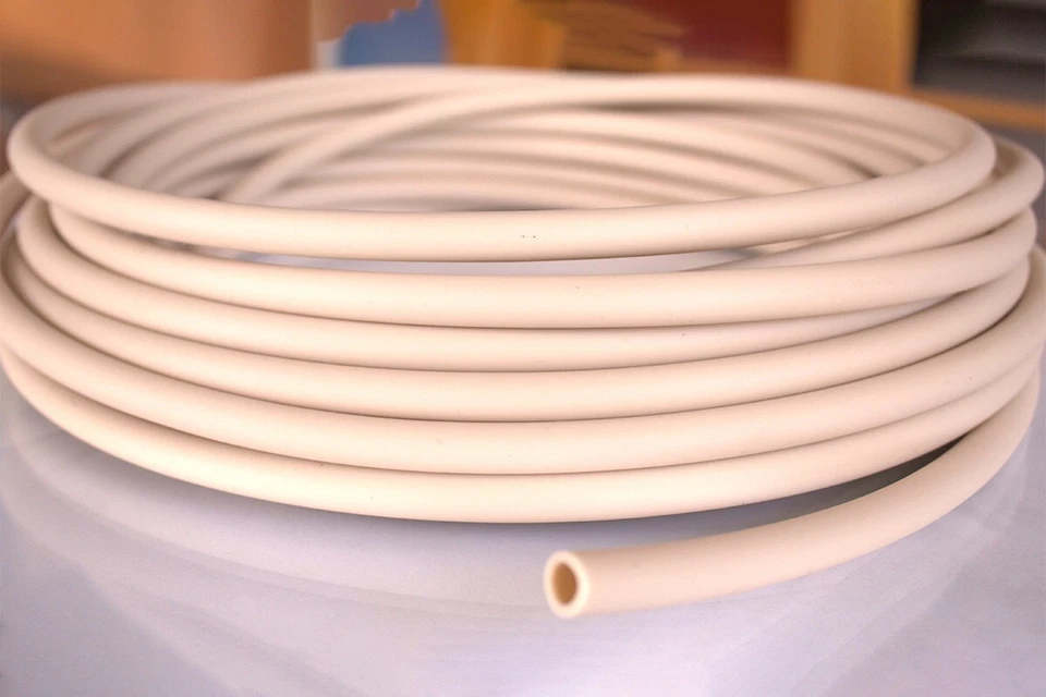 Santoprene 73A Natural Rubber Tubing, 1/4 in ID X 1/2 in OD–50 ft, FDA Tubing - Image 3 of 4