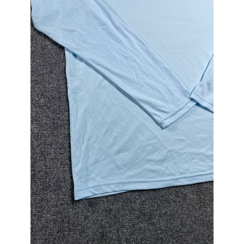 BAW Men's Light Blue Long Sleeve HMY Viking Yachts Logo Crew Neck Shirt Size M - Picture 6 of 17
